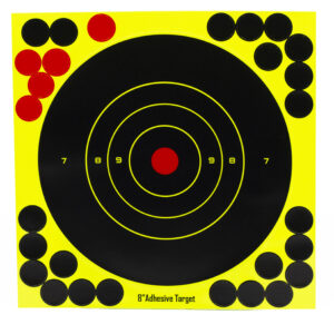 Papirmål. Selvklæbende, selvmarkerende, gul 20*20 cm, 10 stk.